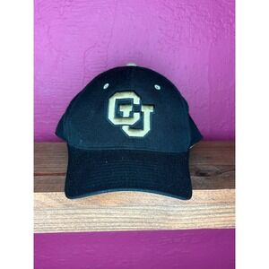 CU Boulder Baseball‎ Cap - Colorado Buffaloes - Fitted 7 1/2 - Black